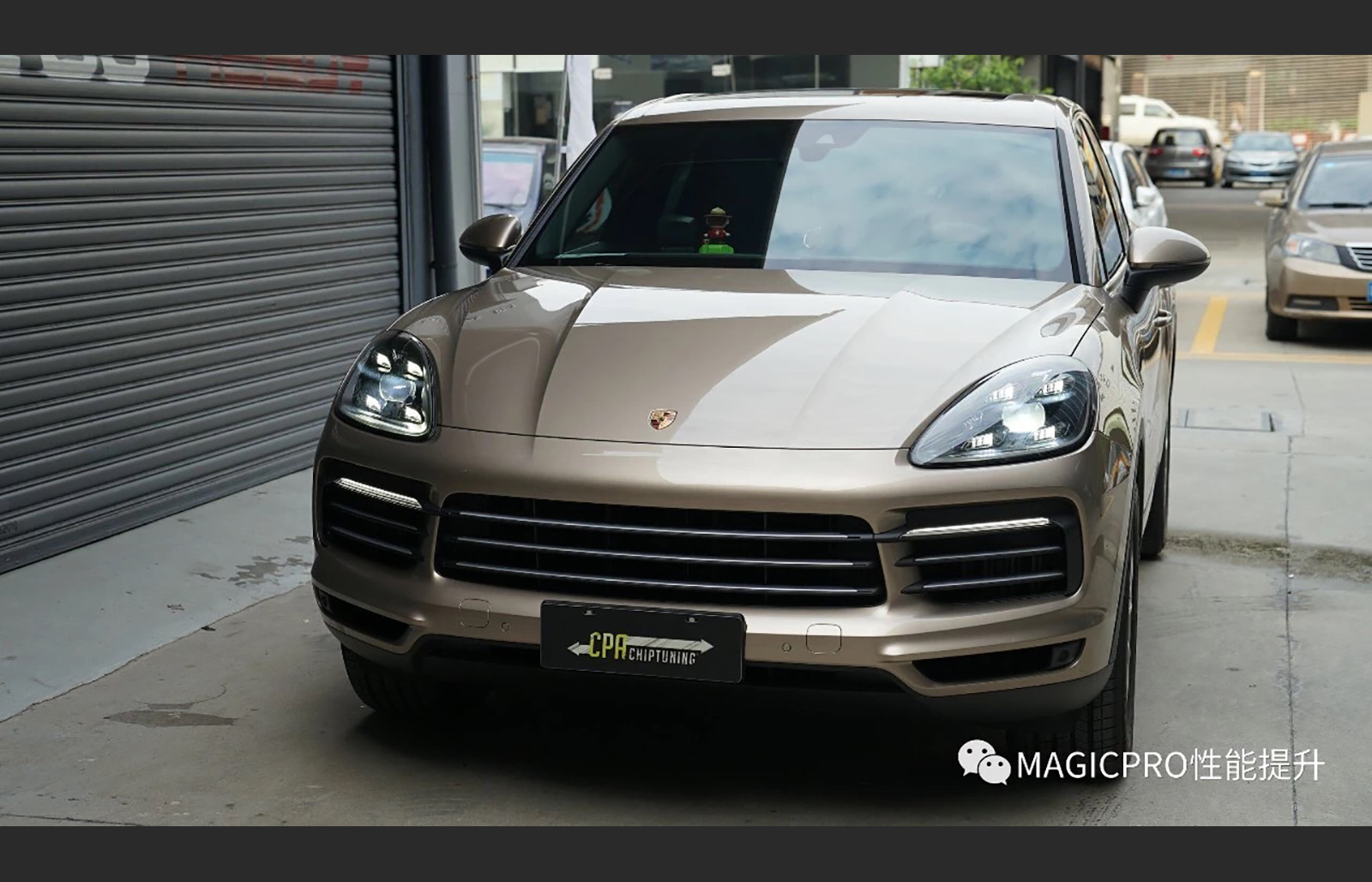 Porsche SUV s CPA chip tuningem