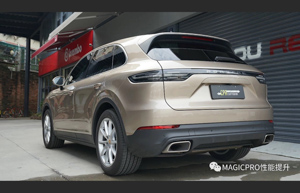 Porsche SUV s CPA chip tuningem